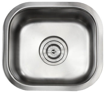 14" Stainless Steel Undermount Kitchen Island/Bar/Prep Sink