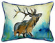 Pair of Betsy Drake Elk Large Pillows 16 Inchx20 Inch