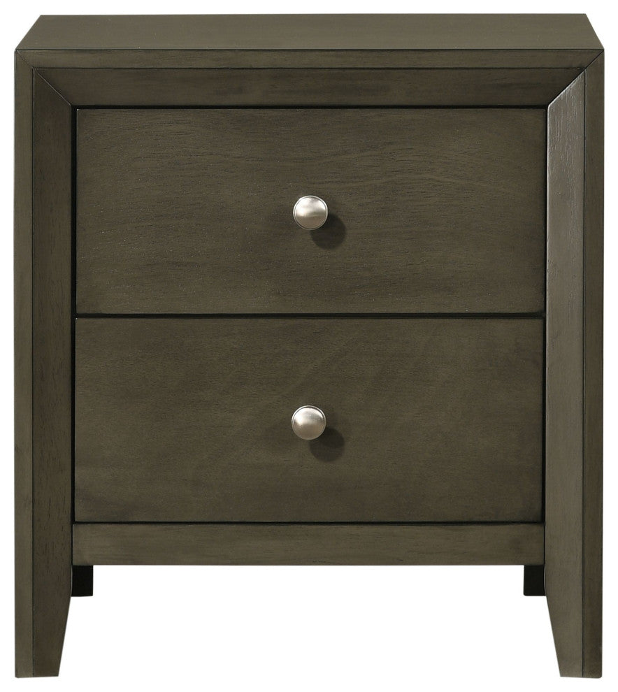 Acme Ilana Nightstand Gray Finish