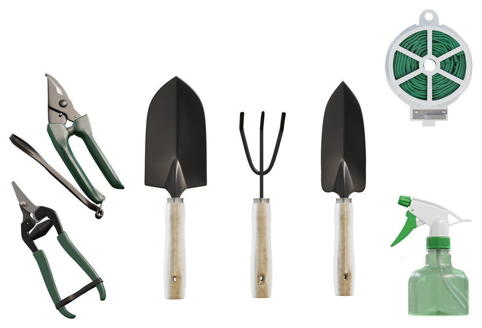 8 PC Garden Tote and Tool Set by Pure Garden
