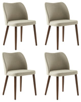 Dining Chair, Set of 4, Beige