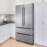 5PC Kitchen Package with 30" Electric Range & 30" Wall Mount Range Hood