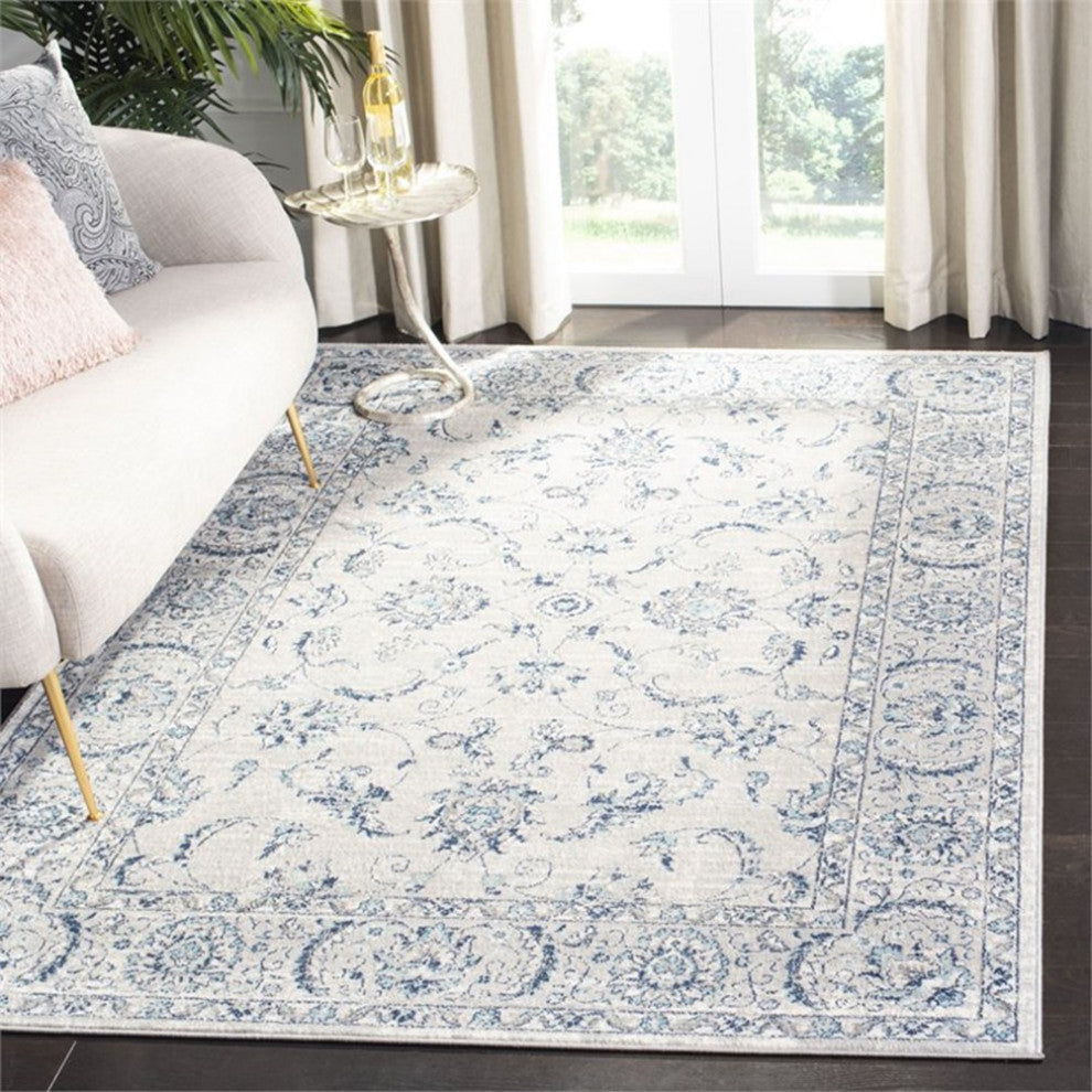 Safavieh Brentwood 9' x 12' Rug in Light Gray and Blue