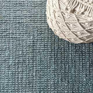 Para Hand Woven Area Rug, Light Blue/Gray, 6 Ft. X 9 Ft.