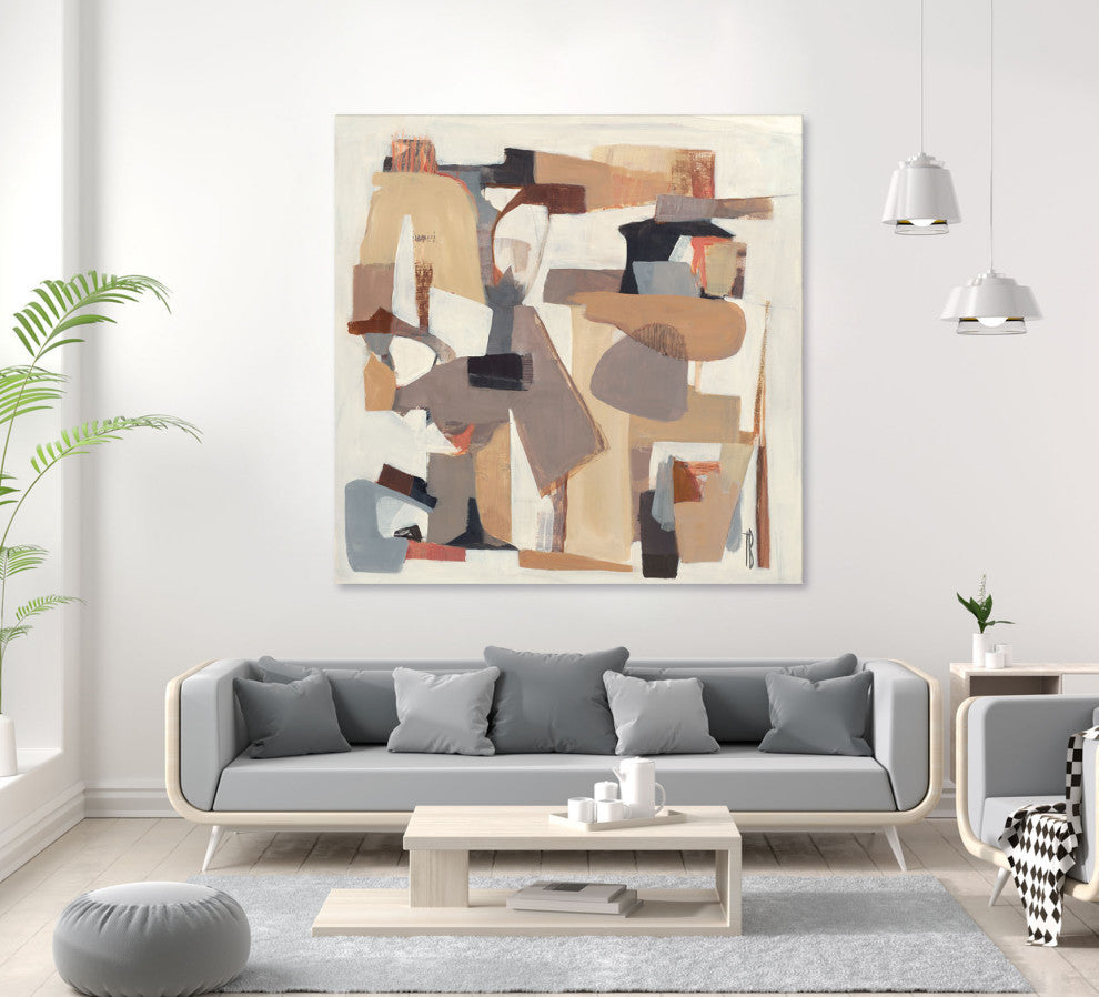 Neutrality - 72 x 72 by Terri Burris
