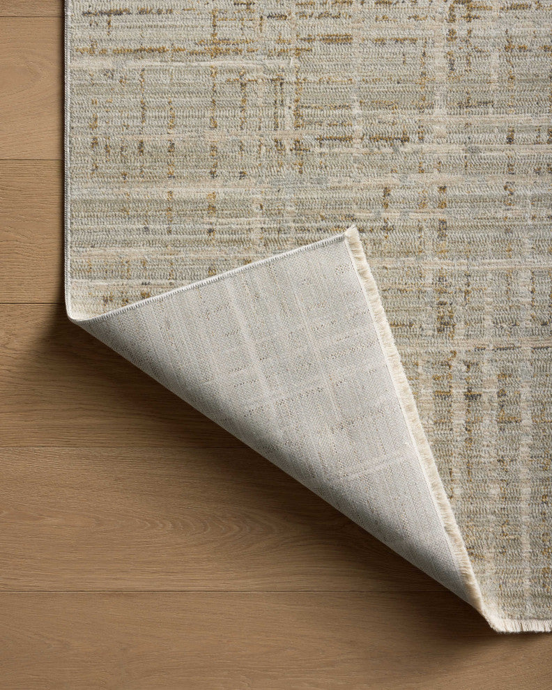 Loloi II Wade Area Rug, Mist / Gold, 2'-6" X 10'-0"