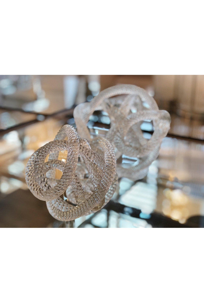 Glass Rope Desk Accessory M, Eichholtz Dominico, Large