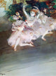 Edgar Degas Three Ballet Dancers, 21"x28" Gallery Wrapped Canvas Print