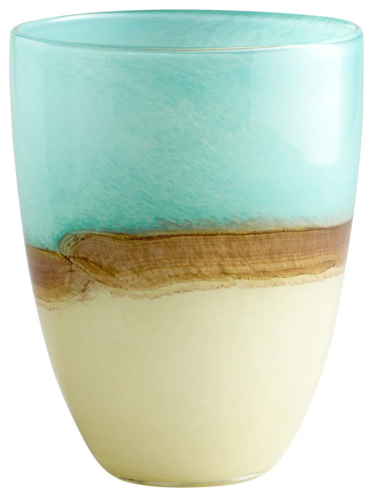Cyan Design Medium Turquoise Earth Vase