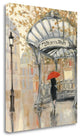 "To The Metro III" By Julia Purinton, Giclee Print on Gallery Wrap Canvas