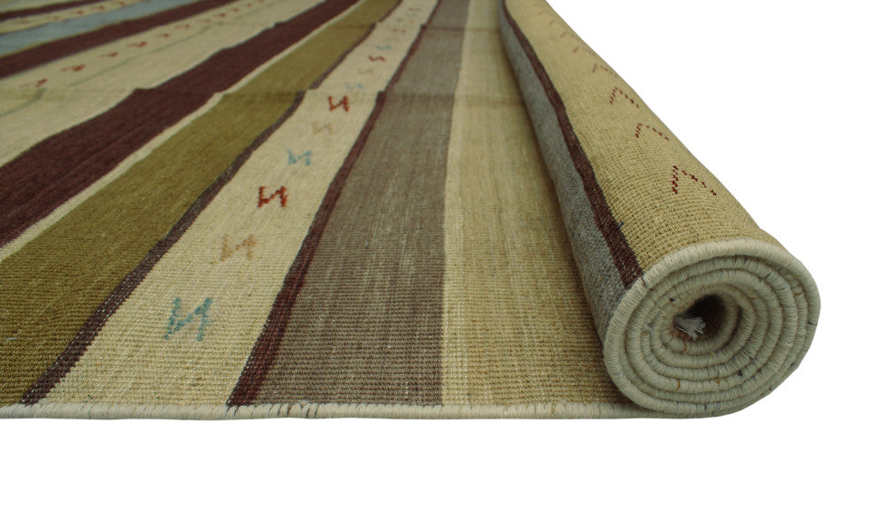 High-Low Kilim Belqis Beige Rug