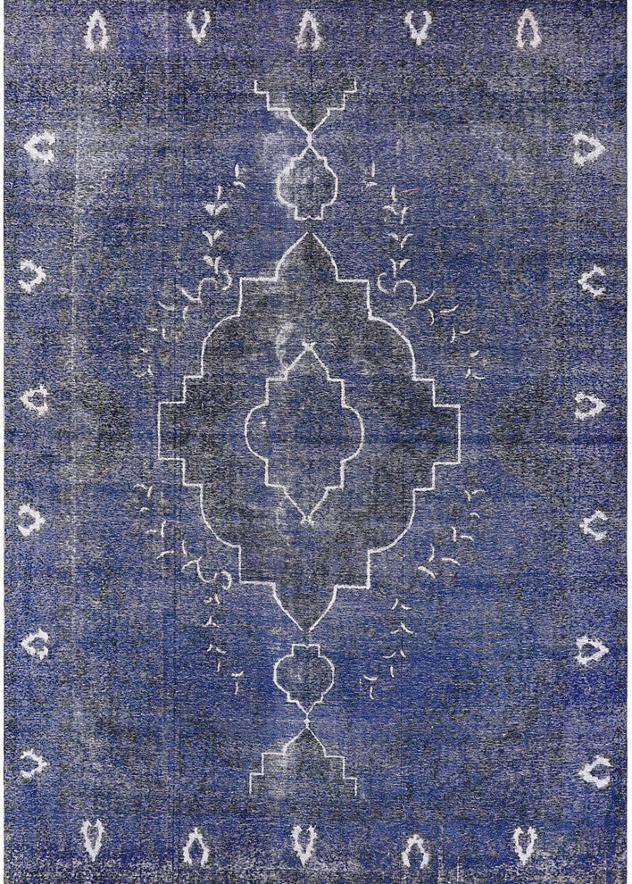Ahgly Company Indoor Rectangle Mid-Century Modern Area Rugs, 7' x 9'