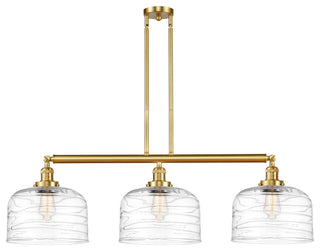 Innovations Bell LED XL Island Light 213-SG-G713-L-LED, Satin Gold