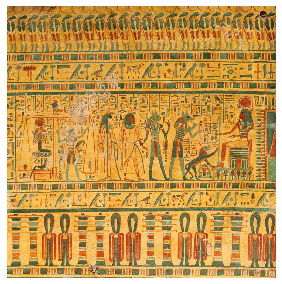 "Coffin of Bakenmut (exterior detail), c. 1000-900 BC" Paper Art, 31"x32"