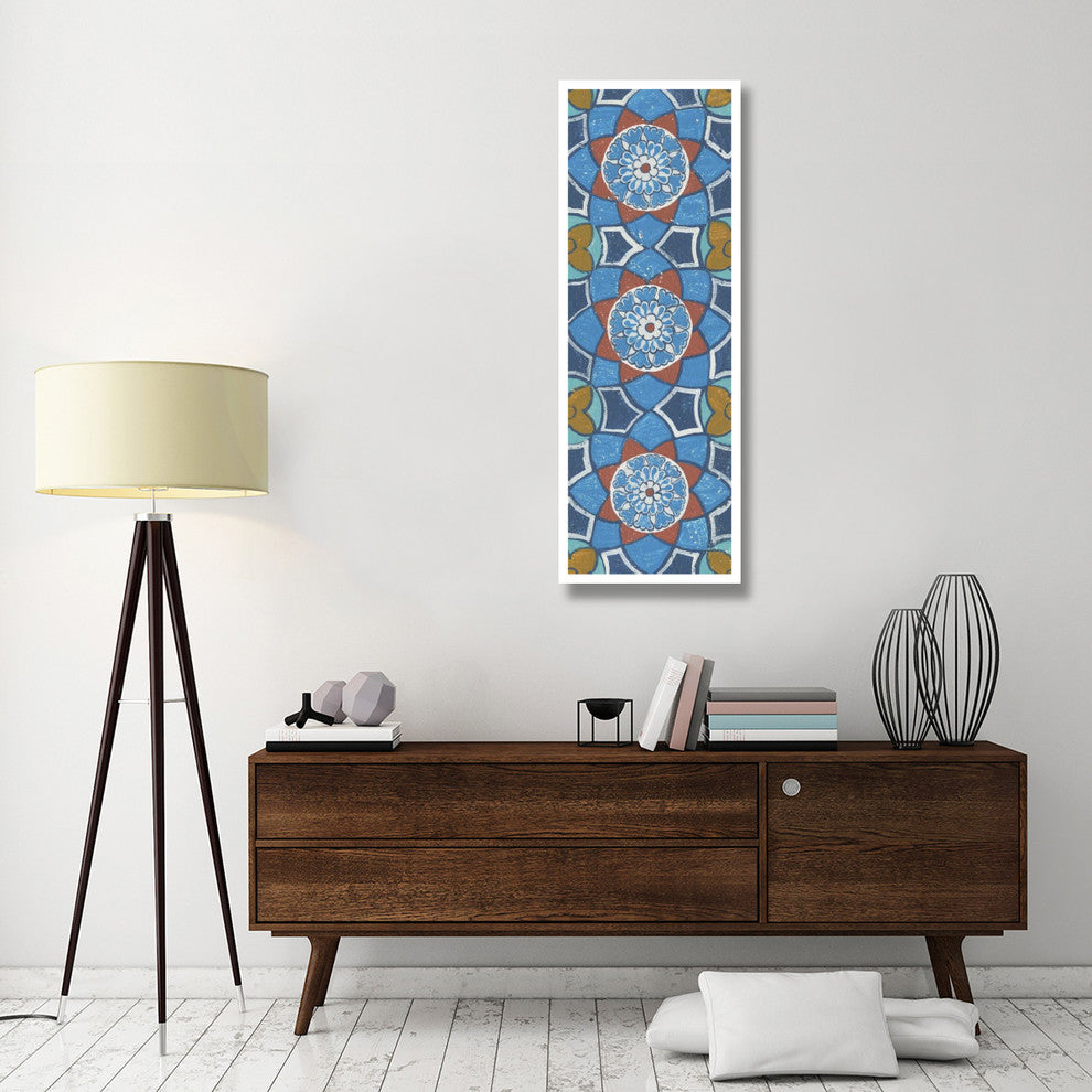 "Hex Tiles Panel II" Digital Paper Print by Kathrine Lovell, 20"x56"