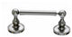 Bath Tissue Holder - Brushed Satin Nickel - Rope Back Plate, TKED3BSNF