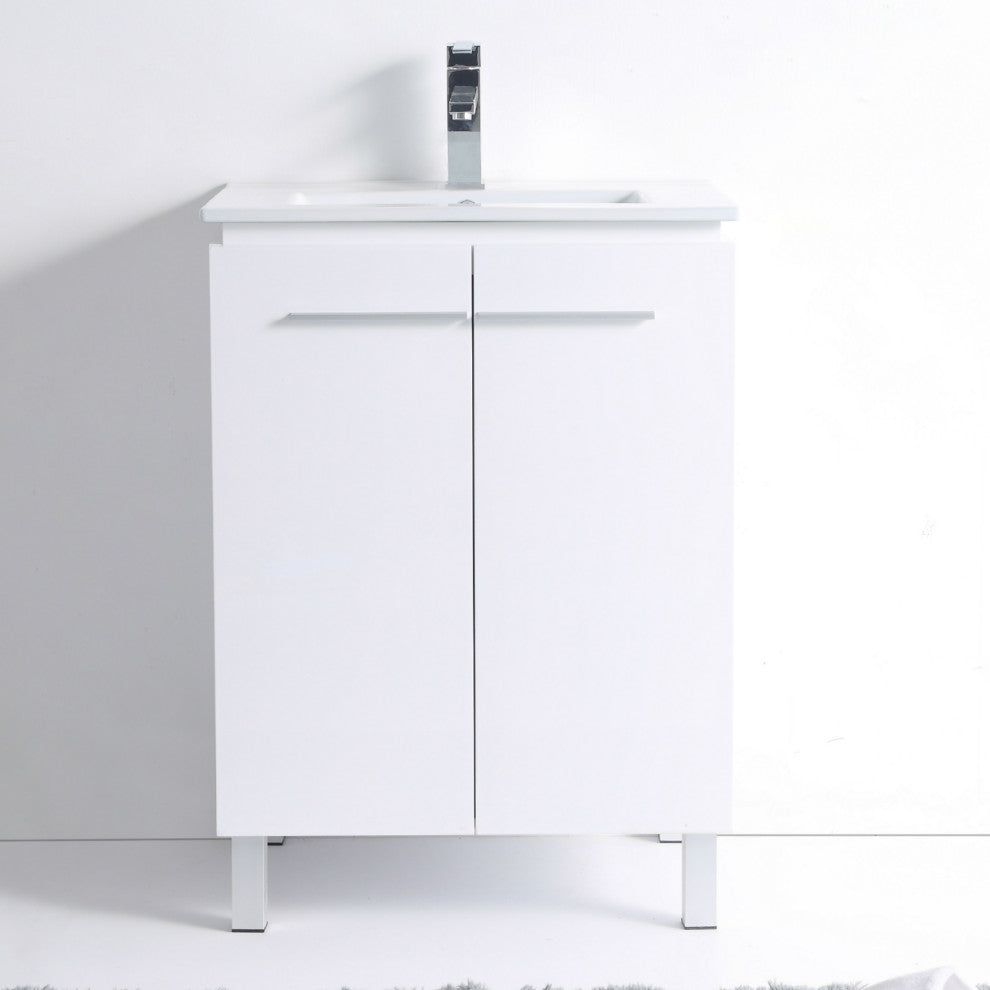 Greenpoint Vanity, 24", White