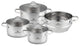 VIDA Stainless Steel  Pot Set With Steamer 7pcs