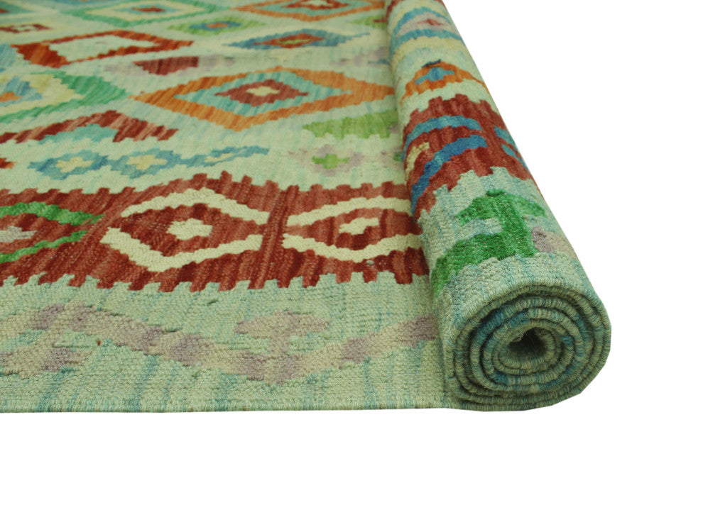 Sangat Kilim Bentleig Lt. Green Rug