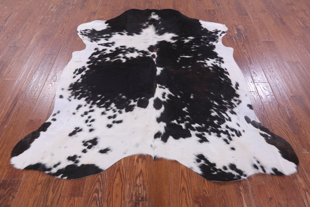 Natural Cowhide Rug 6' 7" X 6' 3" C2208