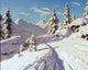 Ivan Fedorovich Choultse Janvier- Engadine Wall Decal