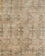 Loloi Xavier Rug, Natural and Light Blue, 7'9"x9'9"