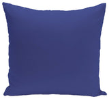 Solid Pillow, Blue Suede, 20"x20"