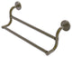 Remi 18" Double Towel Bar, Antique Brass