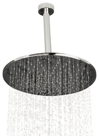 Lacava Minimal Collection Ceiling-Mount Rain Shower Head, Chrome