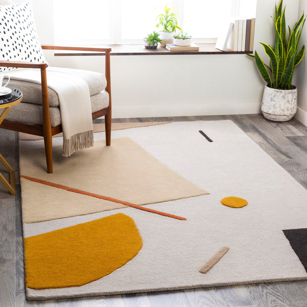 Surya Emma EMM-2300 Modern Area Rug, 8' x 10' Rectangle