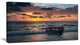 "Tropical Beach With Empty Cage" Seashore Canvas Art, 40"x20"