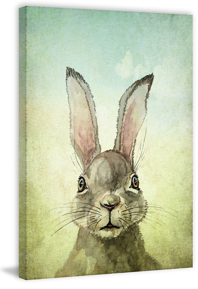 "Milloo II" Painting Print on Wrapped Canvas, 12"x18"