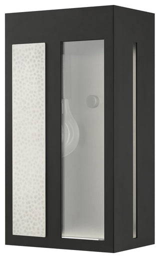 Black Contemporary, Nautical, Sophisticated Outdoor Wall Lantern