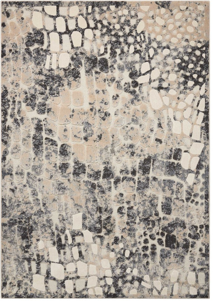 Michael Amini Gleam Flint Area Rug By Nourison, 7'10"x10'6"