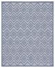 Nourison Versatile 8' x 10' Denim Blue Modern Area Rug
