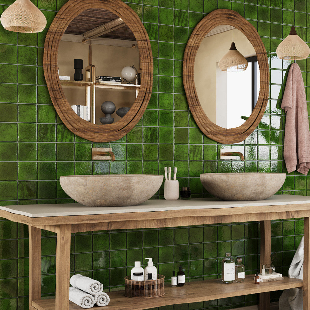 Menorca Tourmaline Ceramic Wall Tile