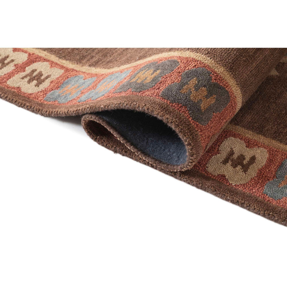 Noble Dusk Area Rug, Brown, 2'6"x8'