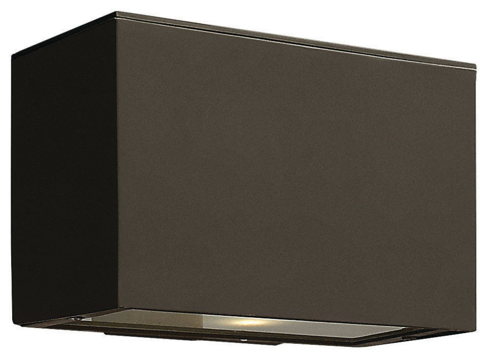 Hinkley Atlantis 1 Light Bronze Wall Lantern, 1646BZ-LED