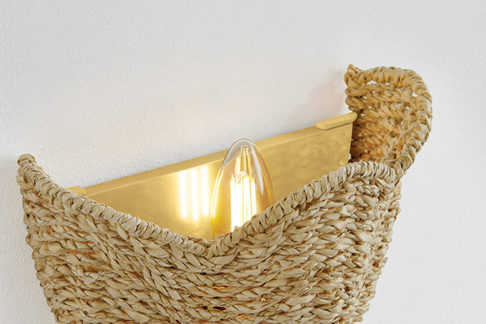 Mitzi Solie Wall Sconce Aged Brass
