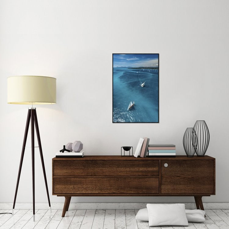 Above The Race, 24"x36"