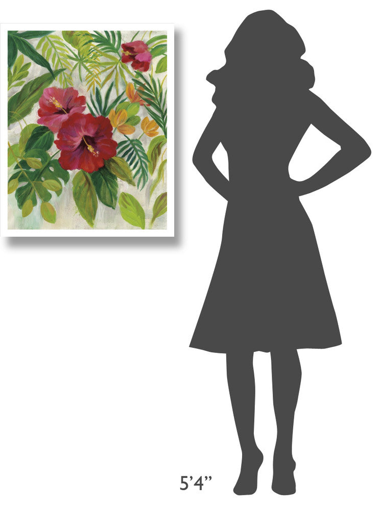 "Tropical Jewels I" Digital Paper Print by Silvia Vassileva, 24"x30"