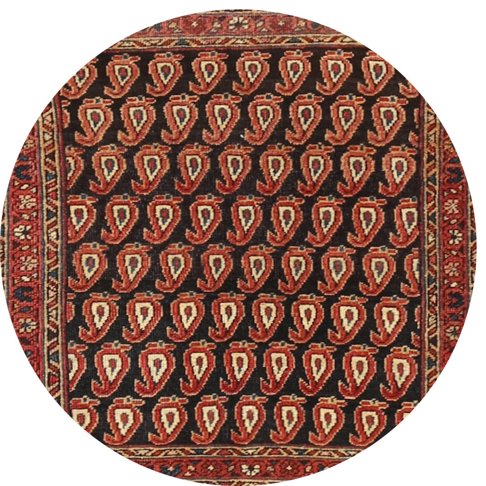 Ahgly Company Indoor Round Traditional Area Rugs, 3' Round