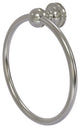 Mambo Towel Ring, Satin Nickel