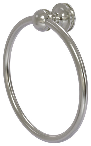 Mambo Towel Ring, Satin Nickel