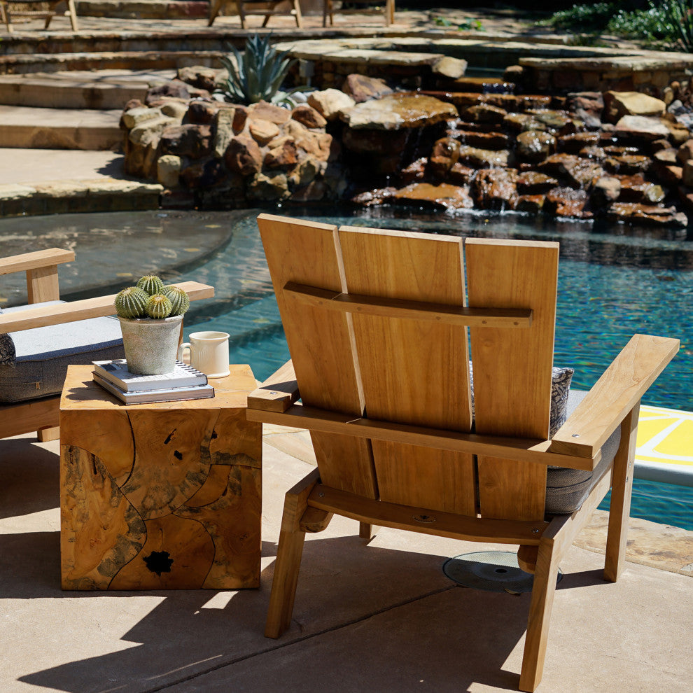Catalina Harbor Teak Adirondack Chair