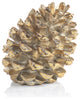 Gold Decorative Slanting Pinecone Figurine