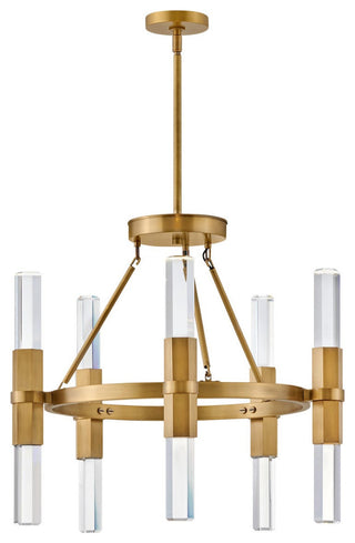 Fredrick Ramond Cecily Medium Single Tier, Heritage Brass