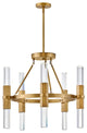 Fredrick Ramond Cecily Medium Single Tier, Heritage Brass