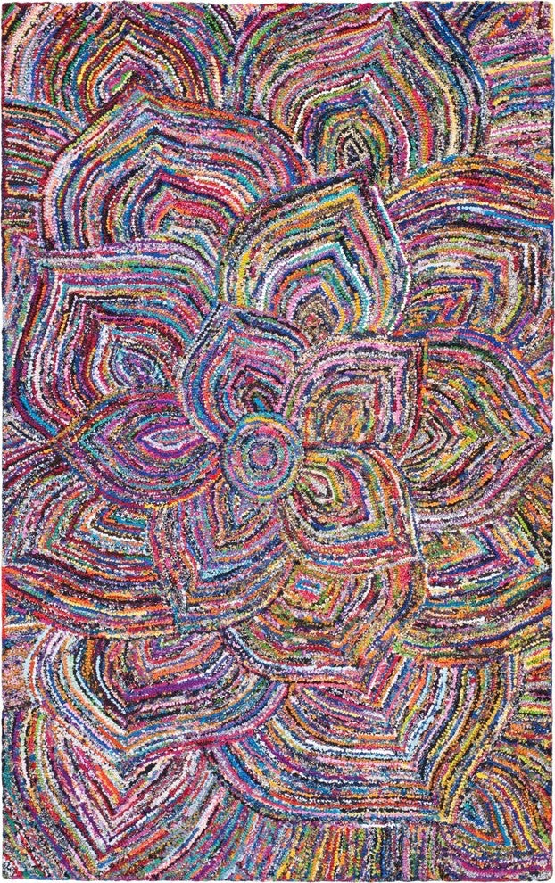 Safavieh Nantucket NAN517A 6' Square Multi Rug