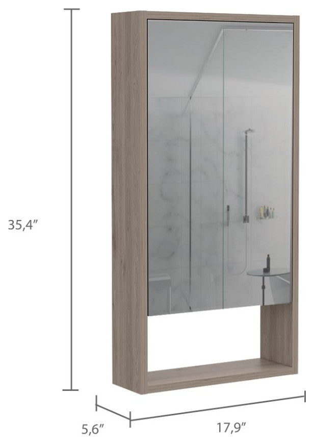 Medicine Cabinet Mirror Clifton, Bathroom, White